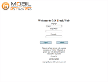 Tablet Screenshot of ire.mstrackweb.com