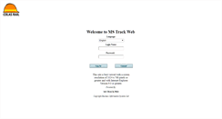 Desktop Screenshot of colasrail.mstrackweb.com